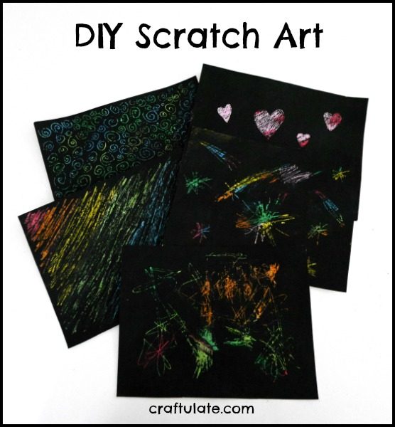 DIY Scratch Art - Craftulate